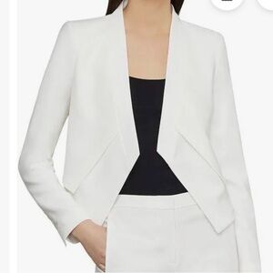 BCBGMaxAzria Classic White Blazer